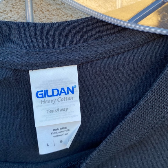 Men's Reality King Classic Boxy Fit Black T-Shirt - Picture 2 of 3